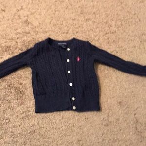 Ralph Lauren girls knit sweater